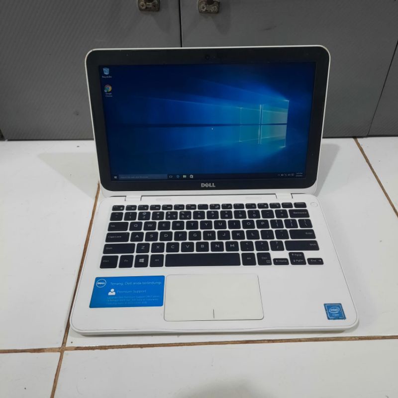 Dell Inspiron intel Celeron Ram 4Gb HDD 500GB Windows 10 Full aplikasi siap pakai simpel ringan slim dibawa kemana-mana