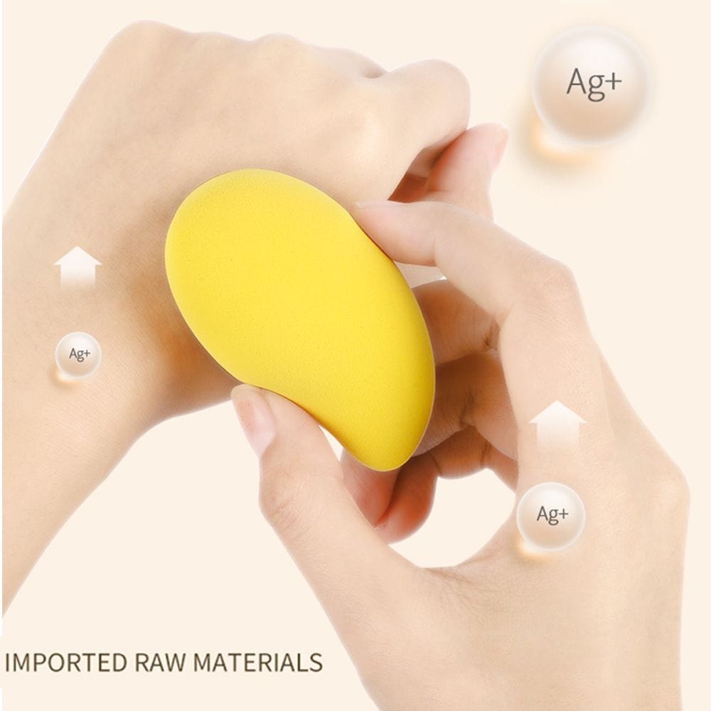 Alibaba1688 1 Pcs Beauty Blender Makeup Blender Sponge Puff Bentuk Mangga Super Lembut