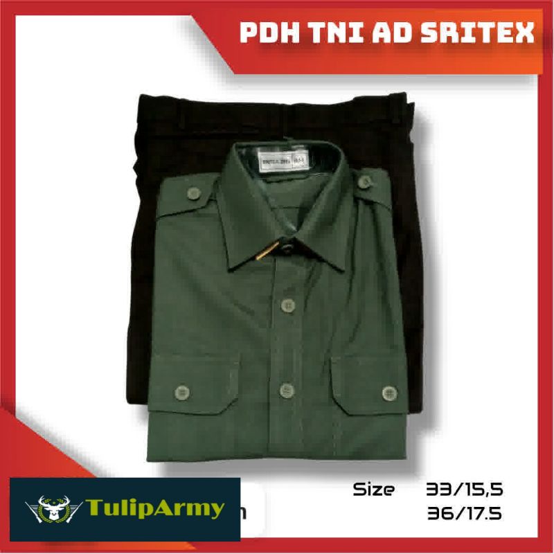Stelan PDH jatah TNI AD sritex