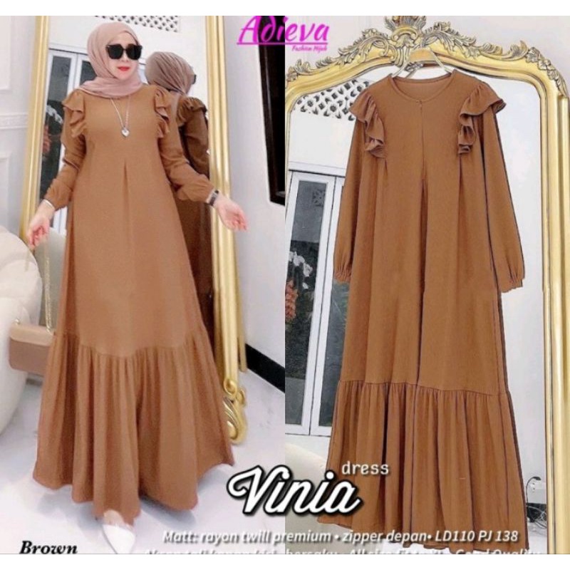 VINIA DRESS MAXY CRINGKEL AIRFLOW