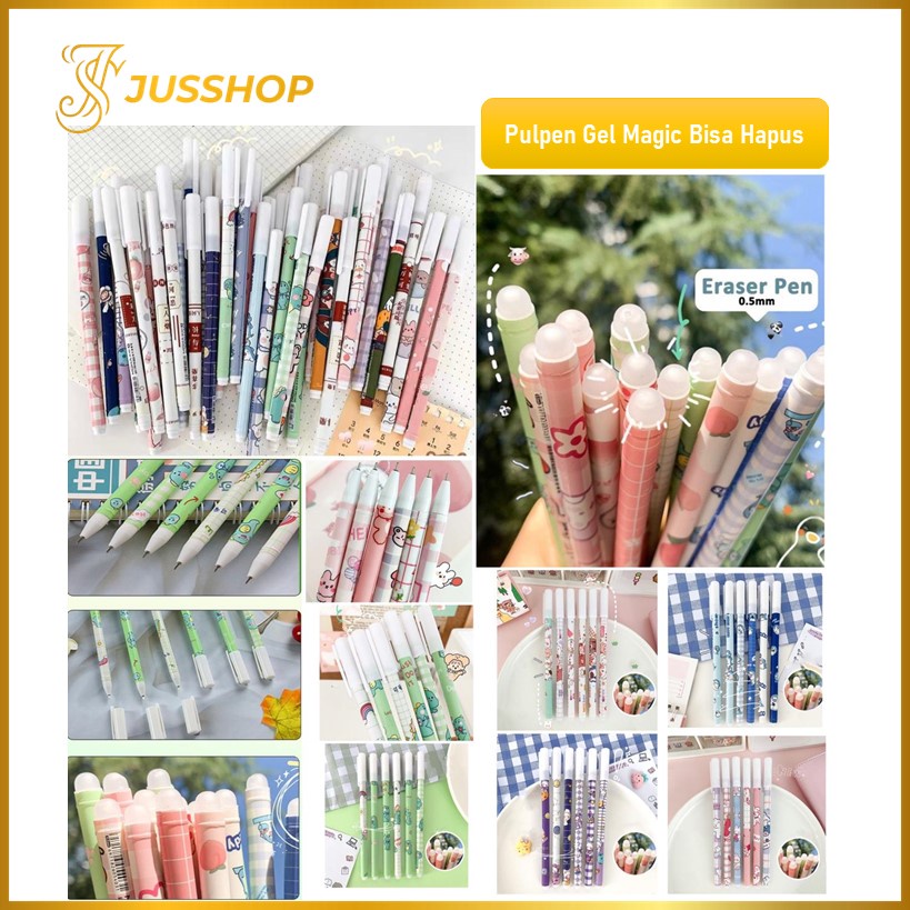 

Pulpen Bisa Hapus Bolpoin Gel Erasable Pen Motif Karakter Lucu