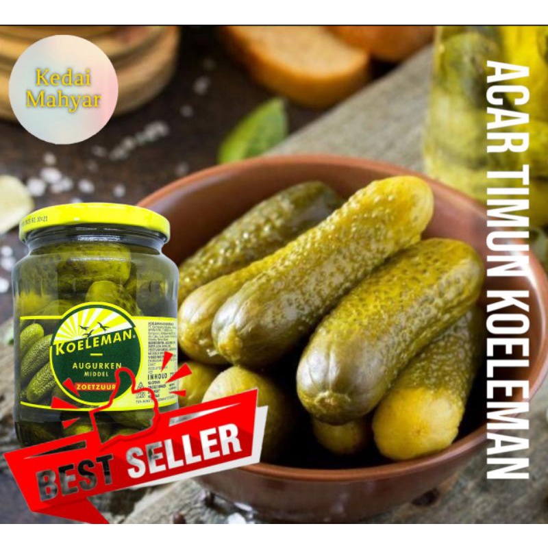 

acar timun koeleman, contadina dan acar mix vegetable burcu