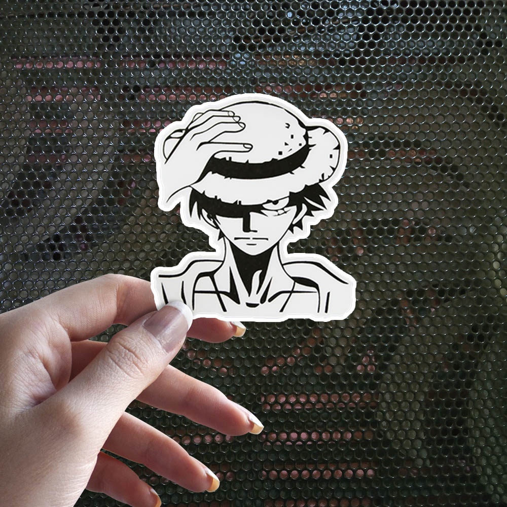 

Sticker Decal Vinyl Tahan Air Monkey D Luffy
