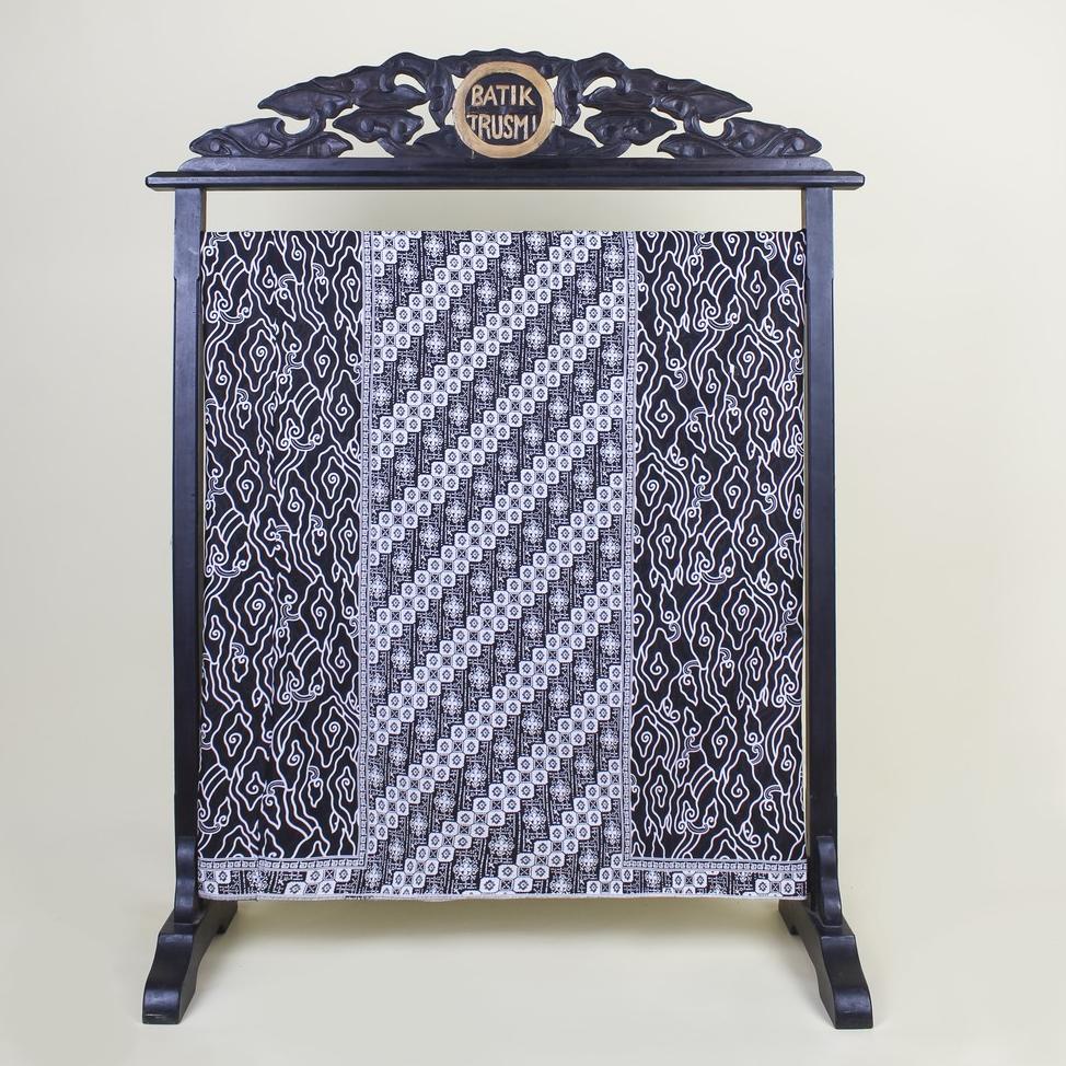 {SPA.11Ja23ᴵ} BATIK TRUSMI Bahan Kain Katun Sarung Motif Mega Mendung Soleha Cocok Untuk Seragaman