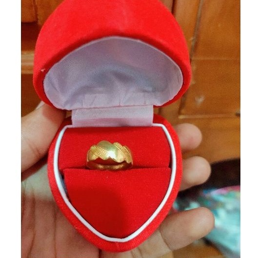 Cincin koin 91 asli model keong