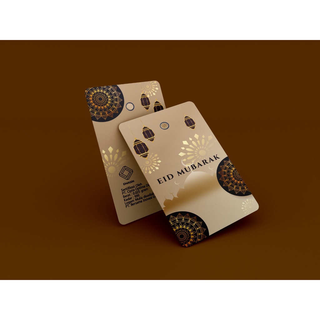 Logam Mulia Emas 24K biggold Emasin idul fitri 0.25