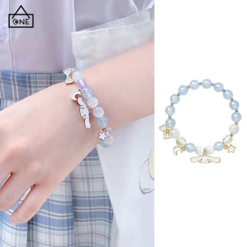 COD❤️Gelang Cinnamon Manik-manik Kartun Lucu Korea Gaya Akseoris Fashion-A.one