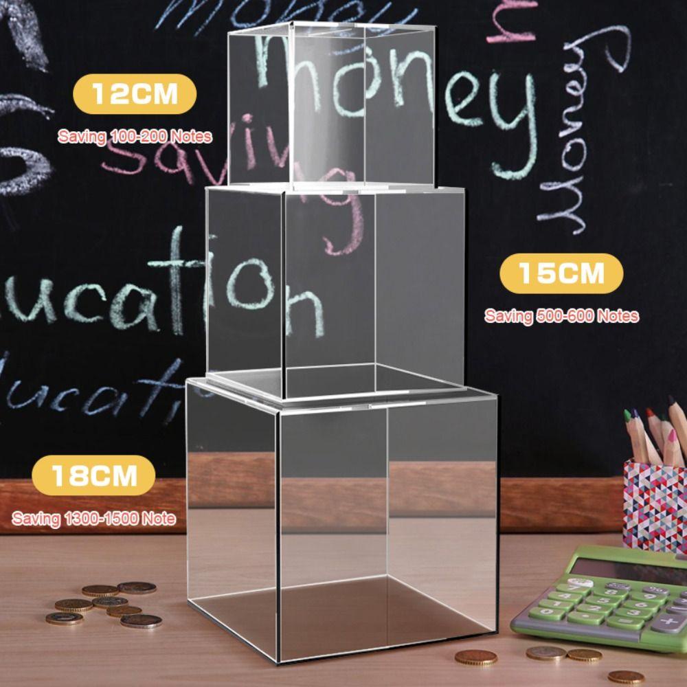 Celengan Populer Home Decor Kotak Uang Cash Dan Koin Money Bank