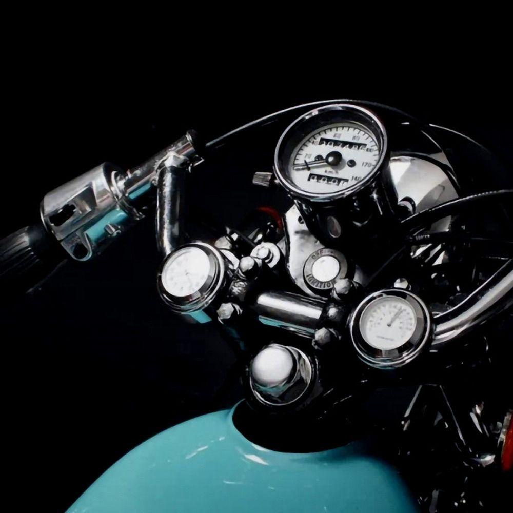 Populer Termometer Motor Mudah Dipasang Aksesoris Universal Sepeda Handle Bar Thermo