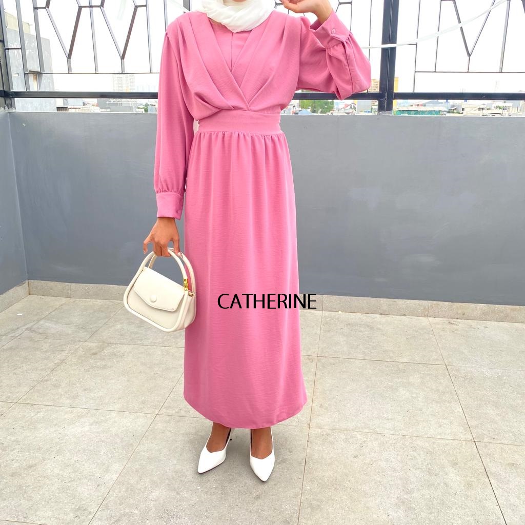 GAMIS THERESA FREE BELT/FASHION MUSLIM/GAMIS WANITA MUSLIM