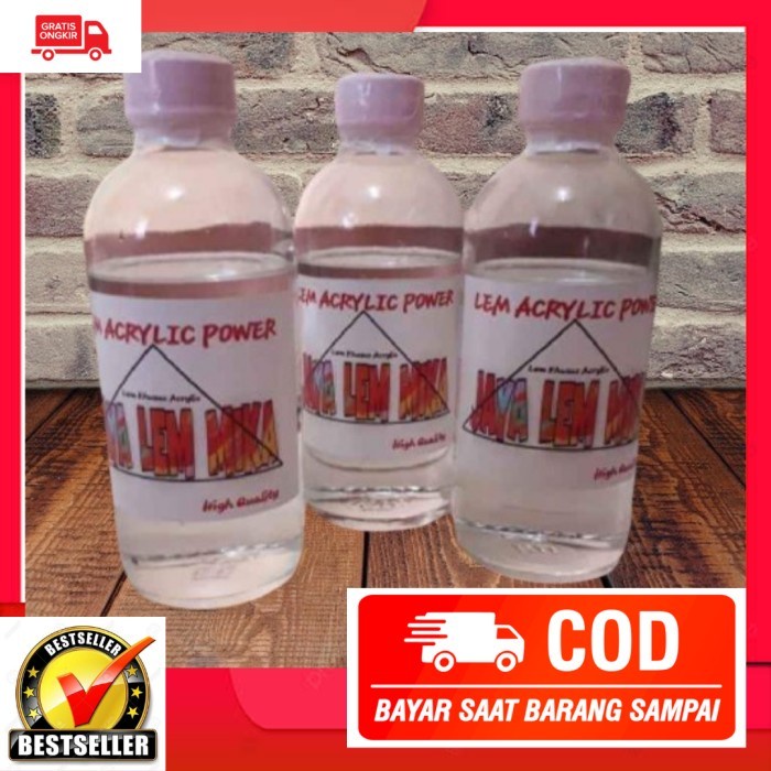 LEM AKRILIK TRANSPARAN BENING