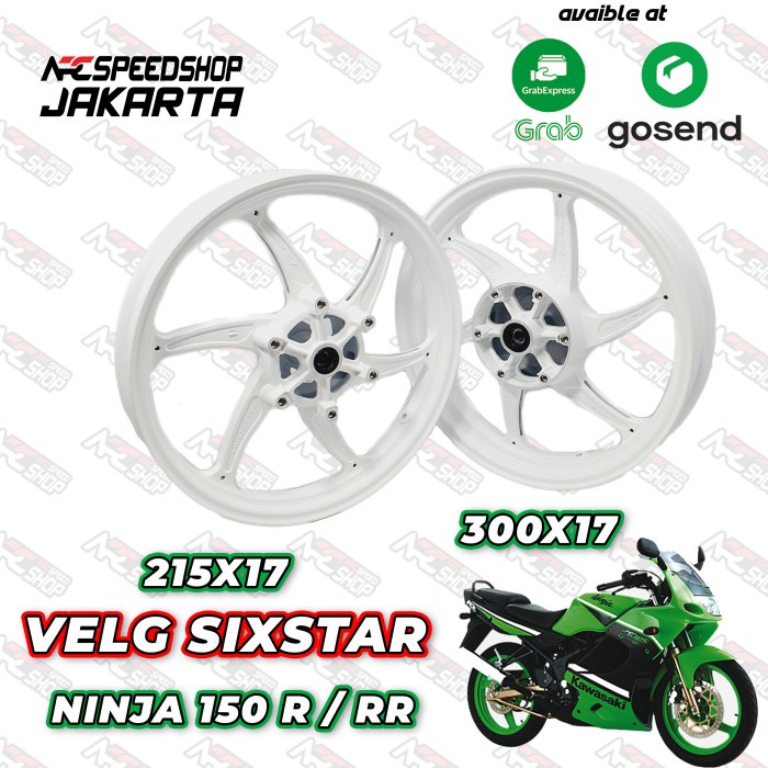 Vnd Velg Racing Six Star - Ninja Rr / R White #Rcb #Oz #Delkevic #Original