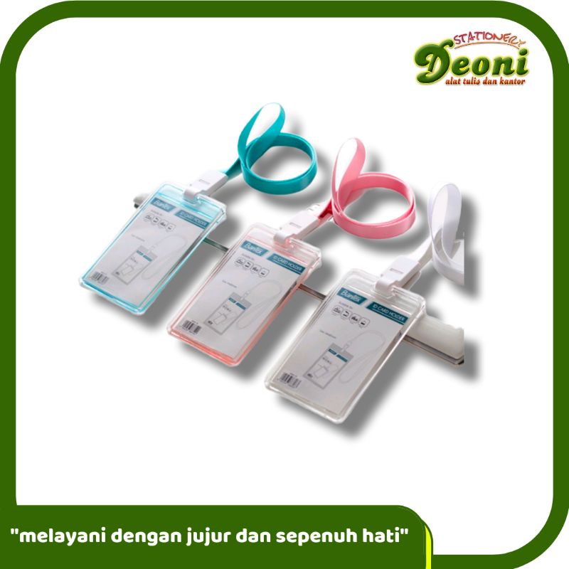 

BANTEX Name Tag Id Card Holder Transparan Akrilik 54x85mm 8868