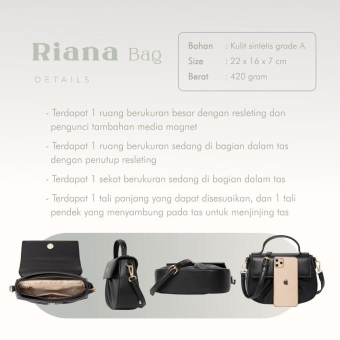 Jims Honey - Riana Bag Tas Selempang Wanita Fashion Casual