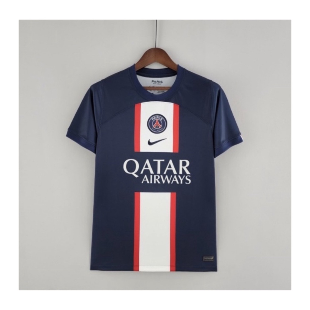 Kaos sepak bola pria jersey football klub baju atasan dewasa t-shirt seragam outfit club olahraga kostum futsal pakaian sports apparel psg messi navy