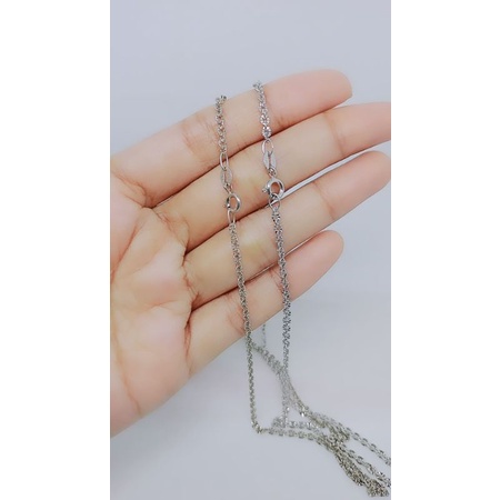 kalung anak rantai nori ukir/perak asli silver 925 lapis emas/perhiasan anak fashion terbaru