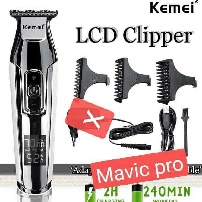 Alat Cukur Rambut Jenggot Kemei 5027 Hair Clipper Detailer KM-5027