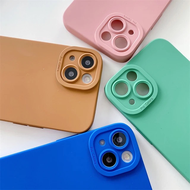 Soft Case Casing Silikon Macaron Pro Camera Iphone 6 6G 6S 7 7G 7S 8 6+ 6s+ 7+ 8+ X Xs Xr Xs Max 11