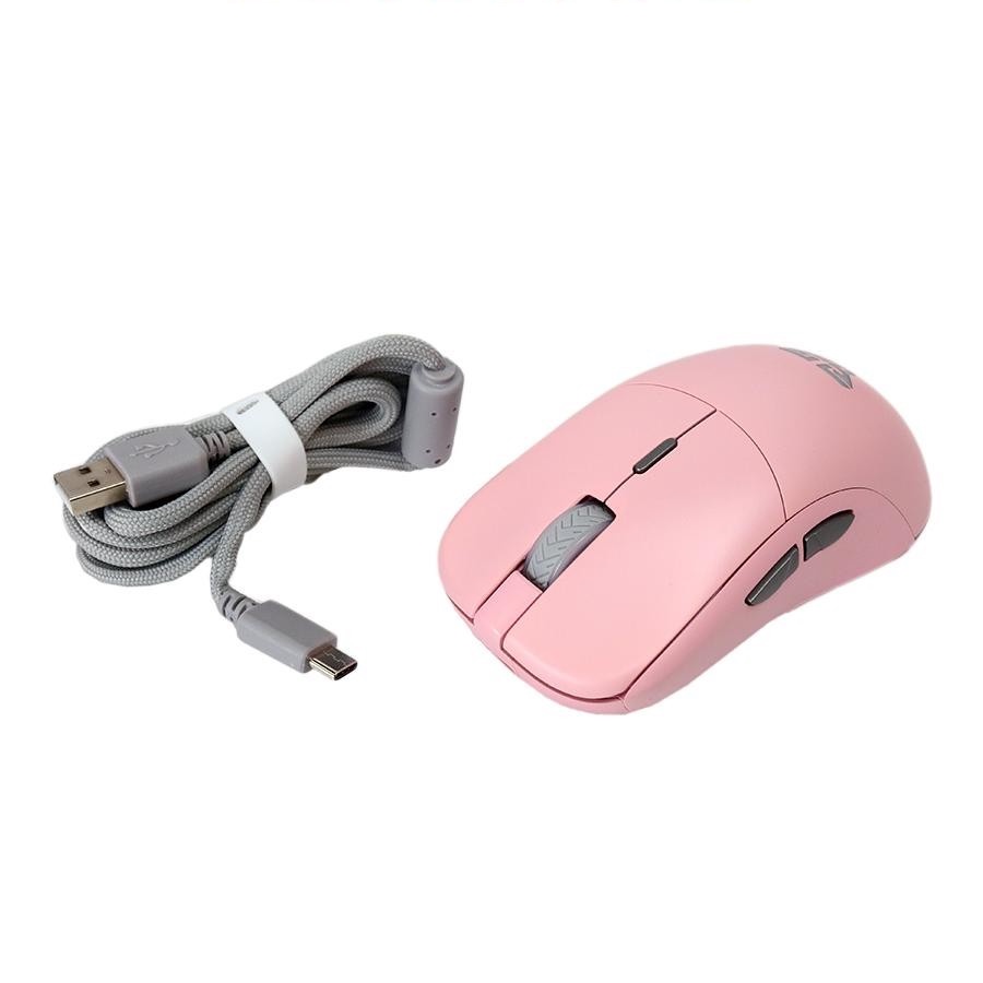 Mouse Fantech HELIOS XD3 Wireless Gaming RGB - Pink Sakura Edition