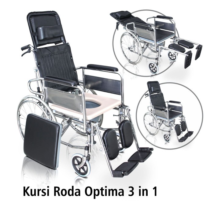 Kursi Roda Bisa Tidur+Commode OJB