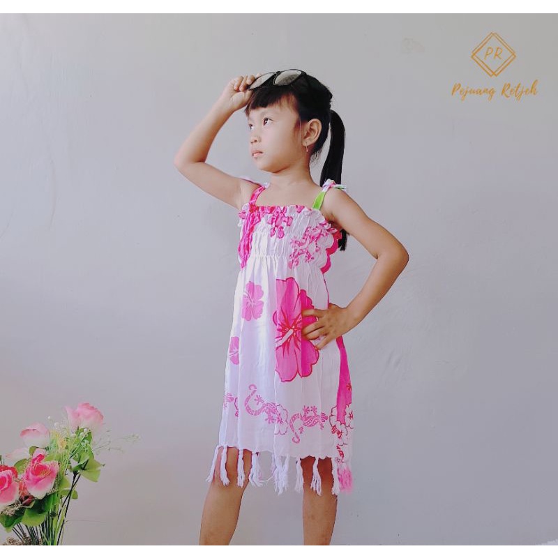DRESS TALI SLIWIR dress yukensi baju pantai anak perempuan