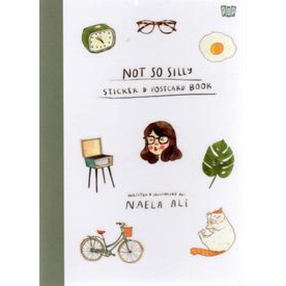 

Buku Not So Silly Sticker Postcard Book oleh Naela Ali