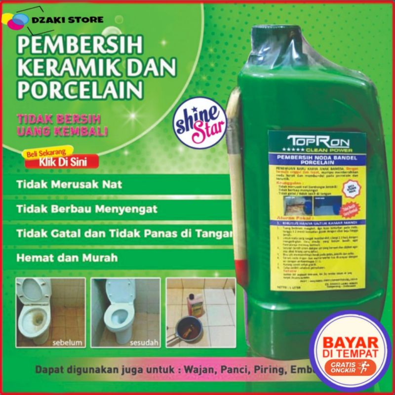 TOPRON PEMBERSIH KAMAR MANDI