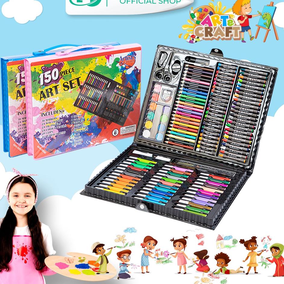

Murah Diskon Hongzhuo Crayon Set Mewarnai Melukis Pensil Menggambar / Alat Tulis Anak