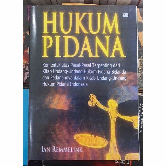 Hupi Hukum Pidana Jan Remmelink