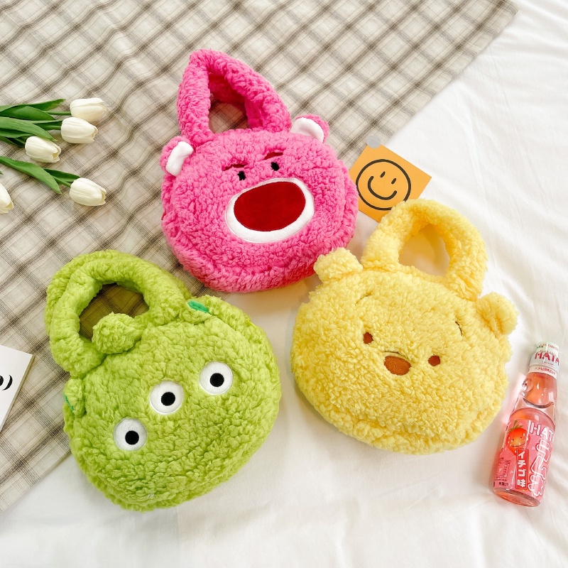 Tas Handbag Lucu Bludru Karakter Disney (TA010)