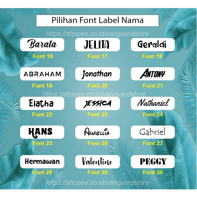 CUSTOM LABEL NAMA SERAGAM SEKOLAH KAOS ANAK STIKER SABLON SETRIKA PESANTREN NAME TAG LAUNDRY