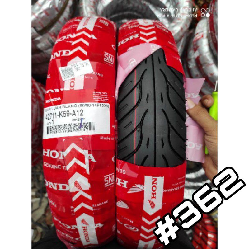 (READY STOK) Ban Tubeless Baru 90/90-14 Merk Federal For All Matic  Ban baru merk Federal asli Honda