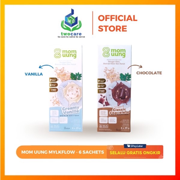 Mom Uung Susu Mylkflow Pelancar Asi  / Vegan Friendly / Lactose Free