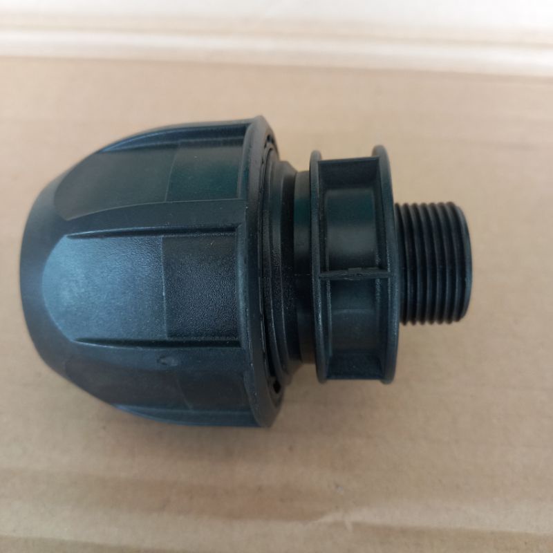 MALE THREADED ADAPTOr 20 × 1 atau sok drat luar hdpe ke pvc