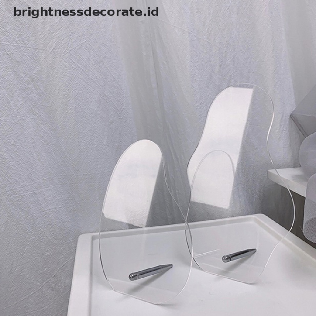 [Birth] Irregular Acrylic Nail Art Fake Tips Papan Pajangan Rak Display Stand Manicure [ID]