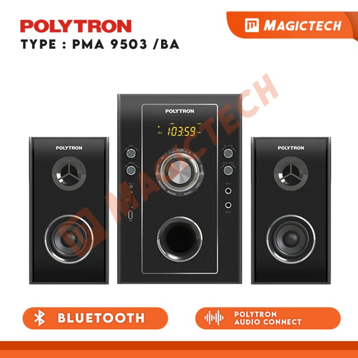 SPEAKER BLUETOOTH POLYTRON PMA 9503 [PMA9503]