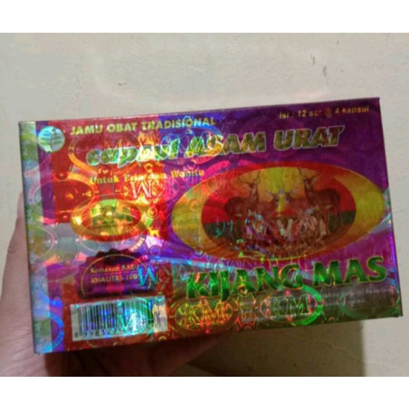 KIJANG MAS Kapsul Asam Urat Pegalinu ASLI-ORIGINAL 100%