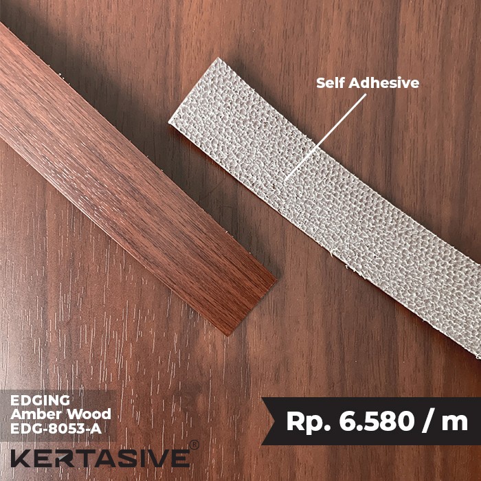 AMBER WOOD X 10 METER PVC INTERIOR EDGING KERTASIVE