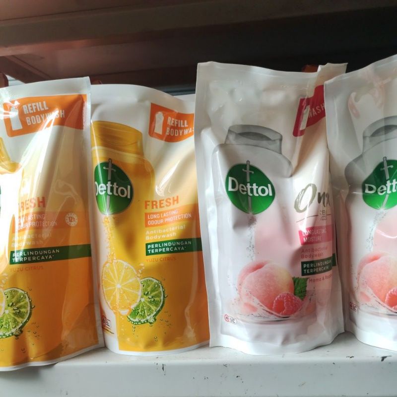 dettol random fresh/onzen Momo &amp; raspbery 410 ml