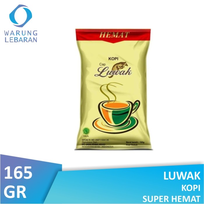 

Luwak Kopi Super Hemat Bag 165gr