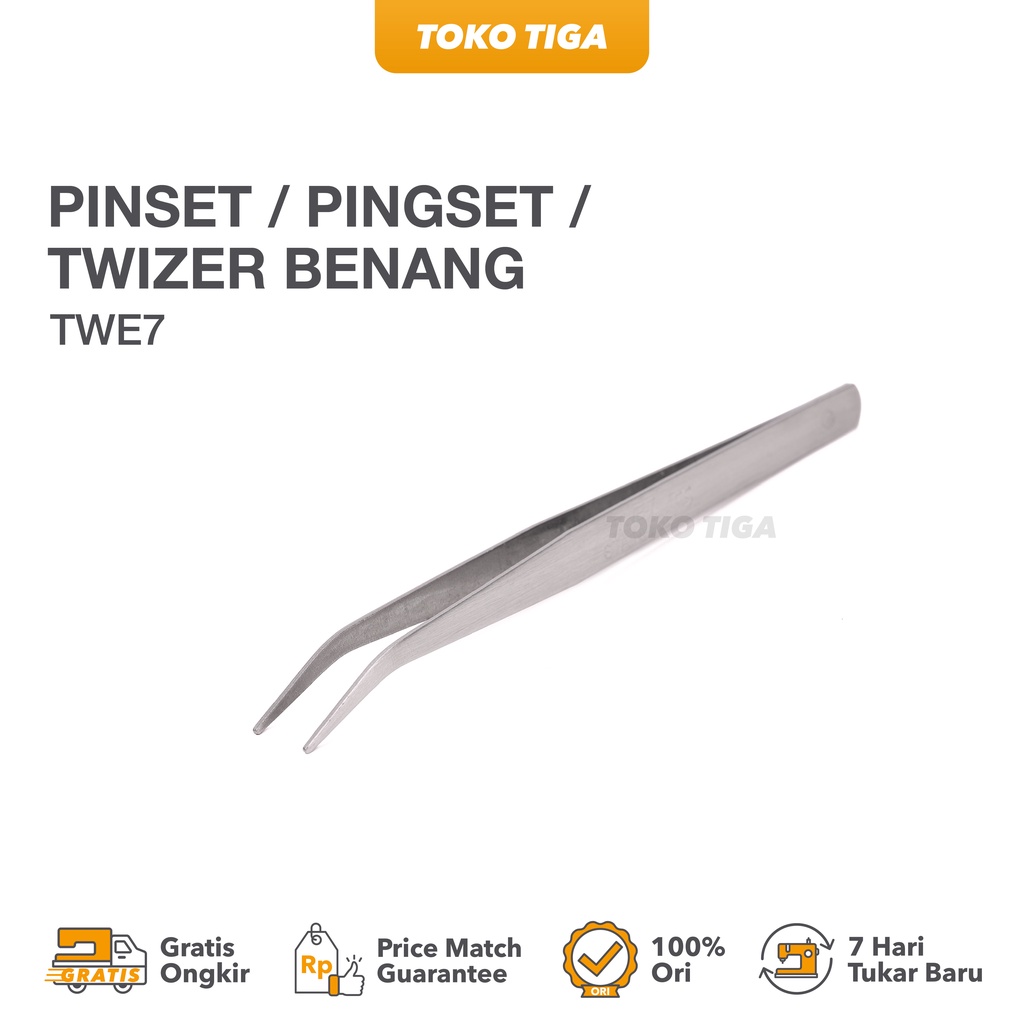 Pinset / Pingset Benang Bengkok (TWE7)