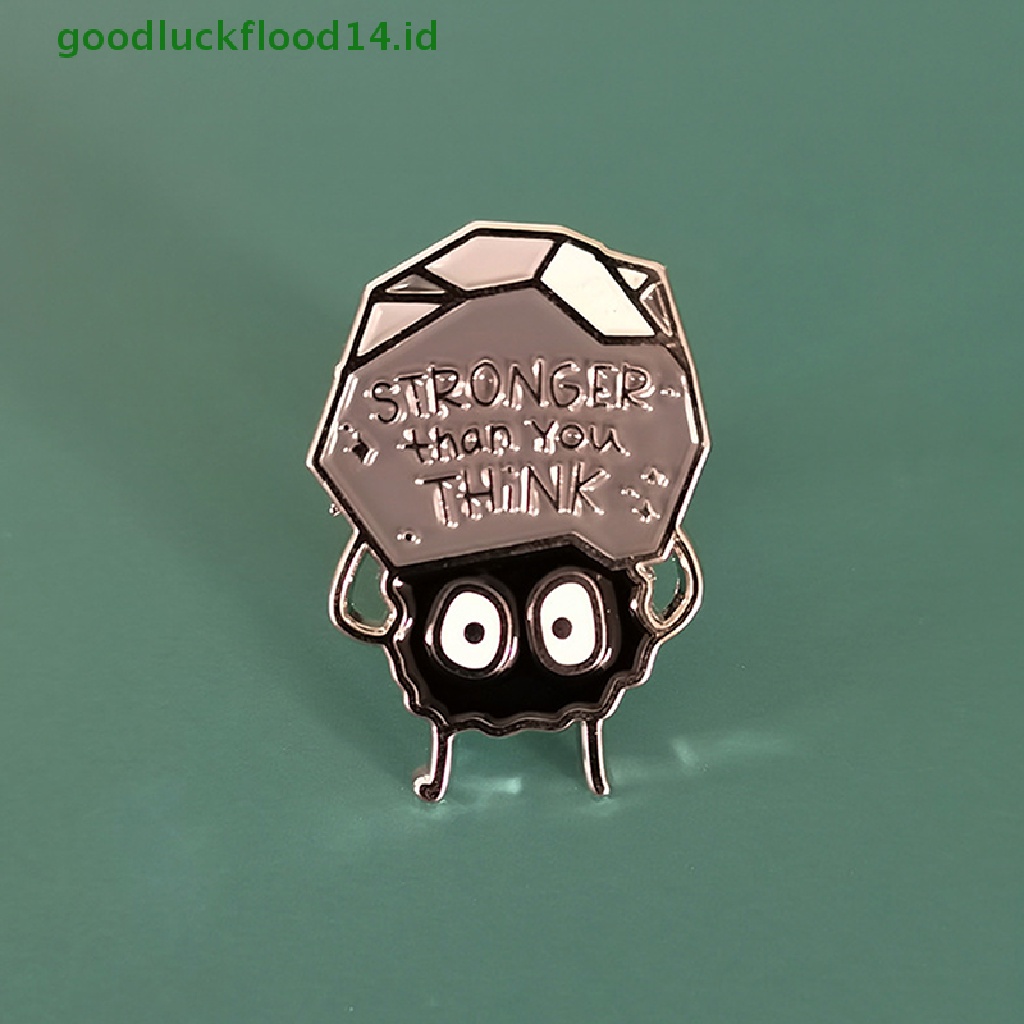 [GOOGFOUR] Lebih Kuat Jeplak Sprite Enamel Pin Kerah Lapel Pin Bros Aksesoris Perhiasan [TOP]