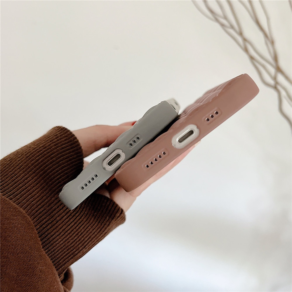 Casing Ponsel Kisi 3D Mewah Untuk iPhone 13 12 14 11 Pro Max X XR XS Max14 7 +8 Plus Soft Back Cover Shockproof Casing iPhone