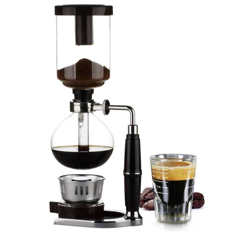 Eworld Japanese Style Siphon Coffee Maker Vacuum Pot 5 Cups - JF99