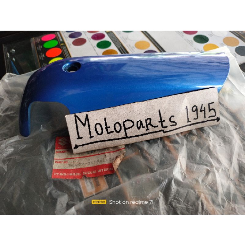 TUTUP SHOK KIRI TORNADO GS BIRU ORI SGP