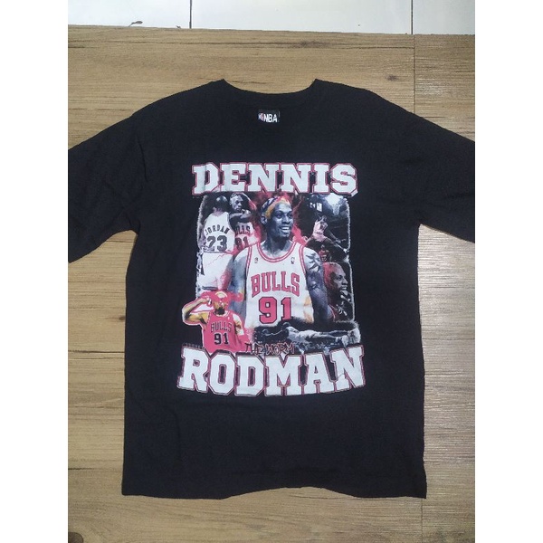 NBA Dennis Rodman tee second