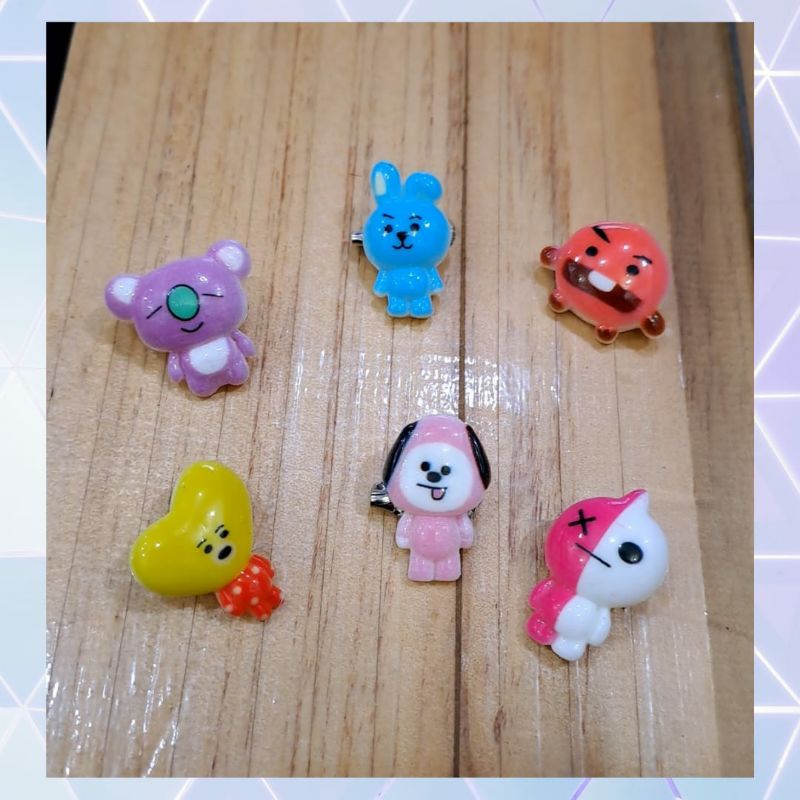 PIN BT21 / PIN BTS / PIN TAS / PIN JILBAB / PIN BTS BENTUK MICKEY