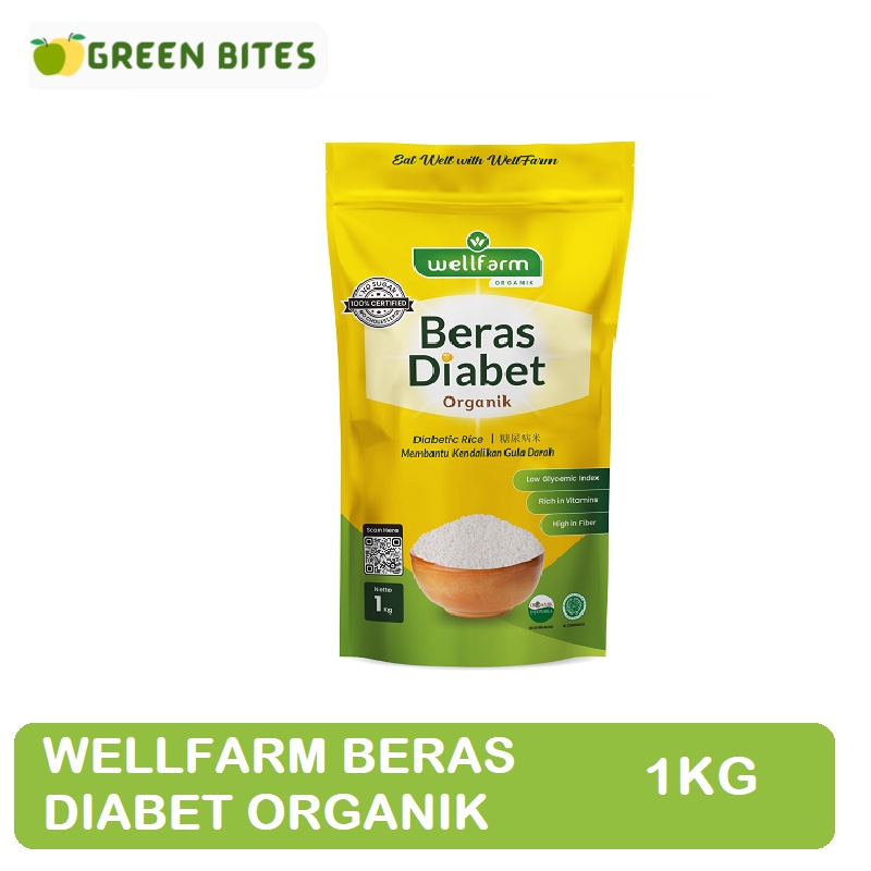 

Wellfarm Beras Diabetes I Diabet Organik 1 kg