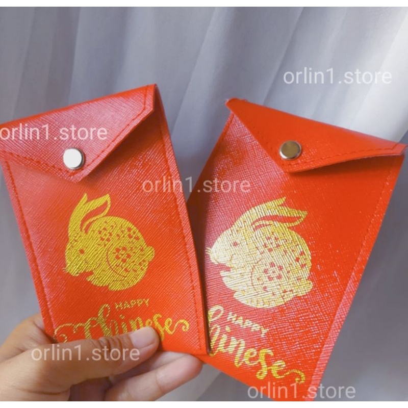 angpao imlek kelinci Angpo imlek 2023 dompet angpao 2023