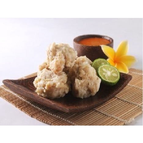 Siomay Ikan dan kacang 1 Bungkus isi 5 + Bumbu kacang Somay Ikan Fish Flavour Makanan Siap Saji